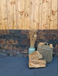 Splitrock XL 15x15x60cm Oud Bussum Getrommeld A. van Elk BV